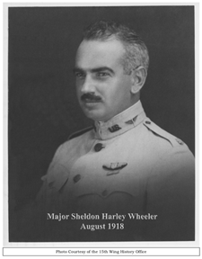 Photo:  Major Sheldon Harley Wheeler