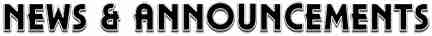 News & Announcements logo graphic